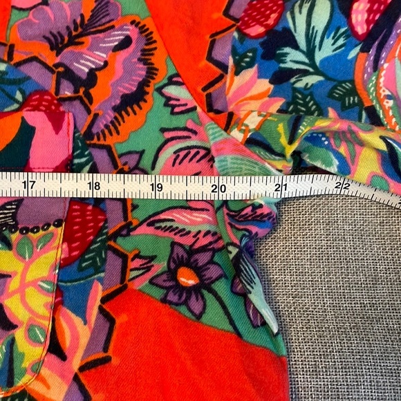 NEW!  ANTHROPOLOGIE Alexandra Farmer Flannel PJ Top, Sz S. - Picture 7 of 8